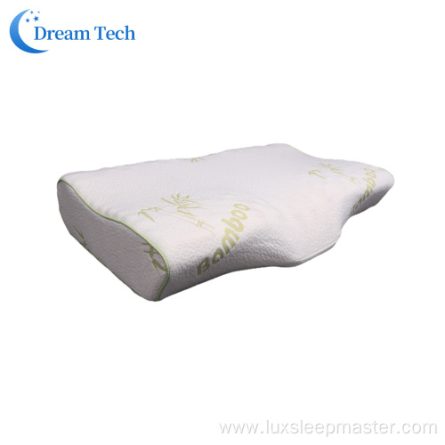 Simple Latest Modern Popular Contour Bamboo Foam Pillow